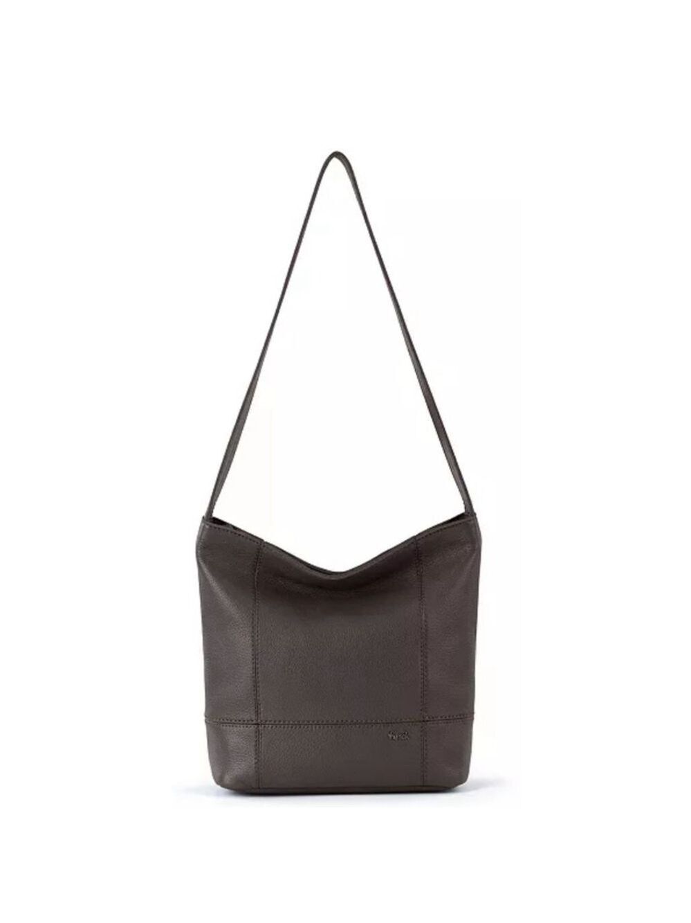 The Sak De Young Leather Hobo Bag on Slate